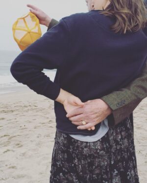 Vera Farmiga Instagram - “Isn’t it rich?
 Are we a pair?
 Me here at last on the ground,
 you in mid air...”
Have a beautiful next great adventure, Chris.  How I’ll miss clowning around with you, Daddy-oh.  I love you, Plummer. You live on somethin’ fierce in my heart.