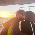 Vera Farmiga Instagram - Dang that Cupid… drew back his bow… really let that arrow go with us. 💘💘Love you, my best friend. Love us, then and now. Let’s party @rennhawkey