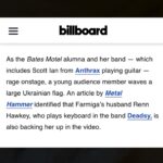 Vera Farmiga Instagram - Thanks for the @ironmaiden #TheTrooper nod, @Billboard. Lovers of life and liberty, Ukrainians are the bravest souls. They will defend their land, identity, culture, language, and freedom to the death, without regret or fear. And we each should help them every way we can. See link in bio. 🇺🇦  #SlavaUkraini #HeroyamSlava #СлаваУкраїні! #Героямслава! #GloryToUkraine #GloryToTheHeroes #UnitedwithUkraine #IStandWithUkraine @rockacademyofficial @scottianthrax @jbirdbowman @mvisconti @chefbrian1975 @bingsyc @mommytoluc #leslieleseur @herpetologist_fynn @revelyoungartandmusic #🇺🇦
