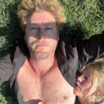 Vera Farmiga Instagram – Ol’ sexy chest Hawkey.  We love you and love pressing up to your golden heart.  Happy Father’s day to a father who’s a happy one!