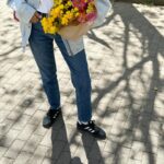 Vicky Kaya Instagram - 💐 #ootd #mondaymood #flowers