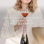 Vicky Kaya Instagram - 🥂Mε την καθοδήγηση του Ted Λέλεκα, Brand Ambassador του Οίκου Moët & Chandon , είχα την ευκαιρία να μάθω τον σωστό τρόπο να αποθηκεύω μια φιάλη σαμπάνιας! ❤ Ακολουθήστε και εσείς τις συμβουλές που μου έδωσε για την αγαπημένη μου και αγαπημένη σας 🍾 @moetchandon ! #MoetChandon #ToastWithMoet