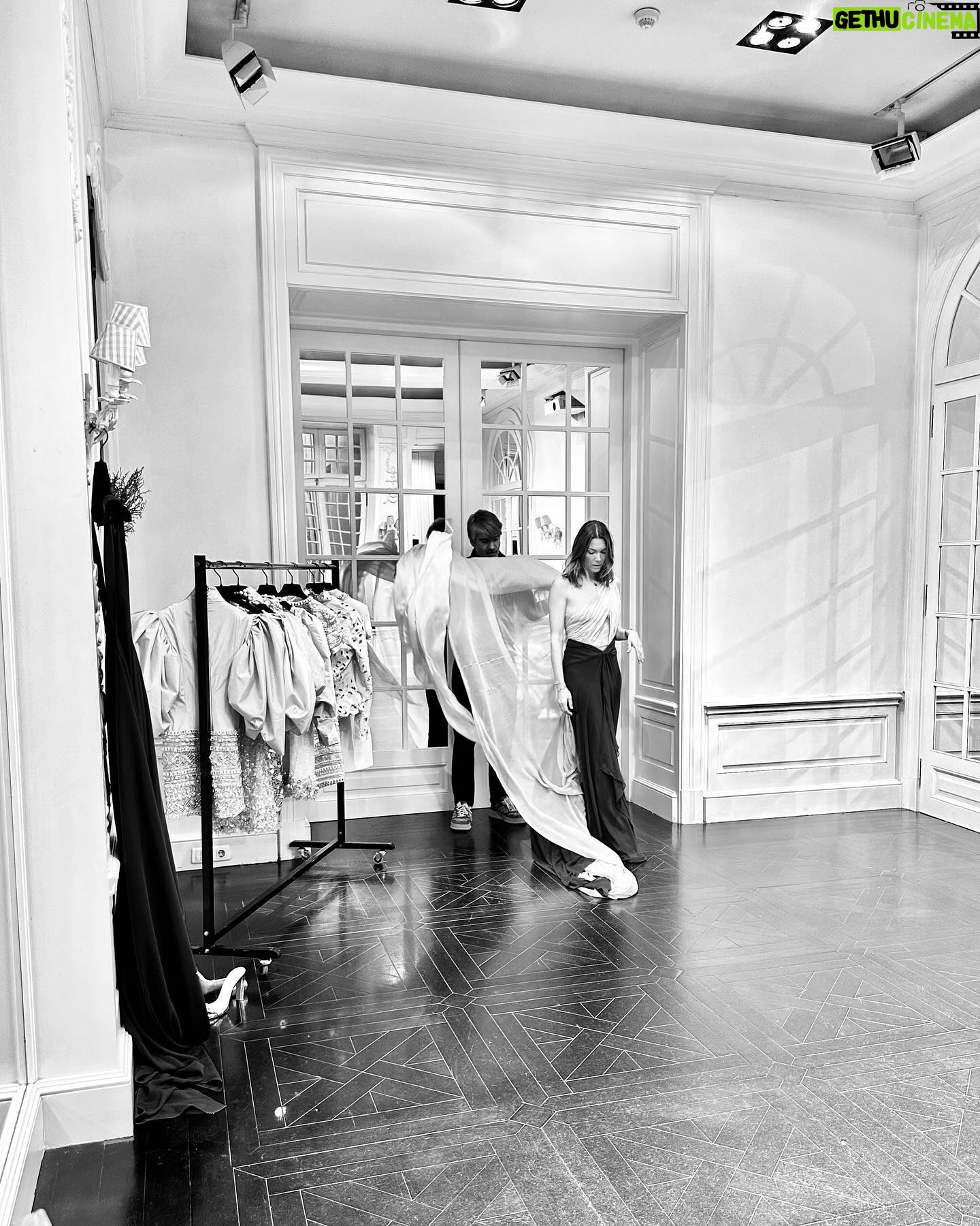 Vicky Kaya Instagram - Celia’s HQ 🩷 #excited #celiakrithariotihautecouture