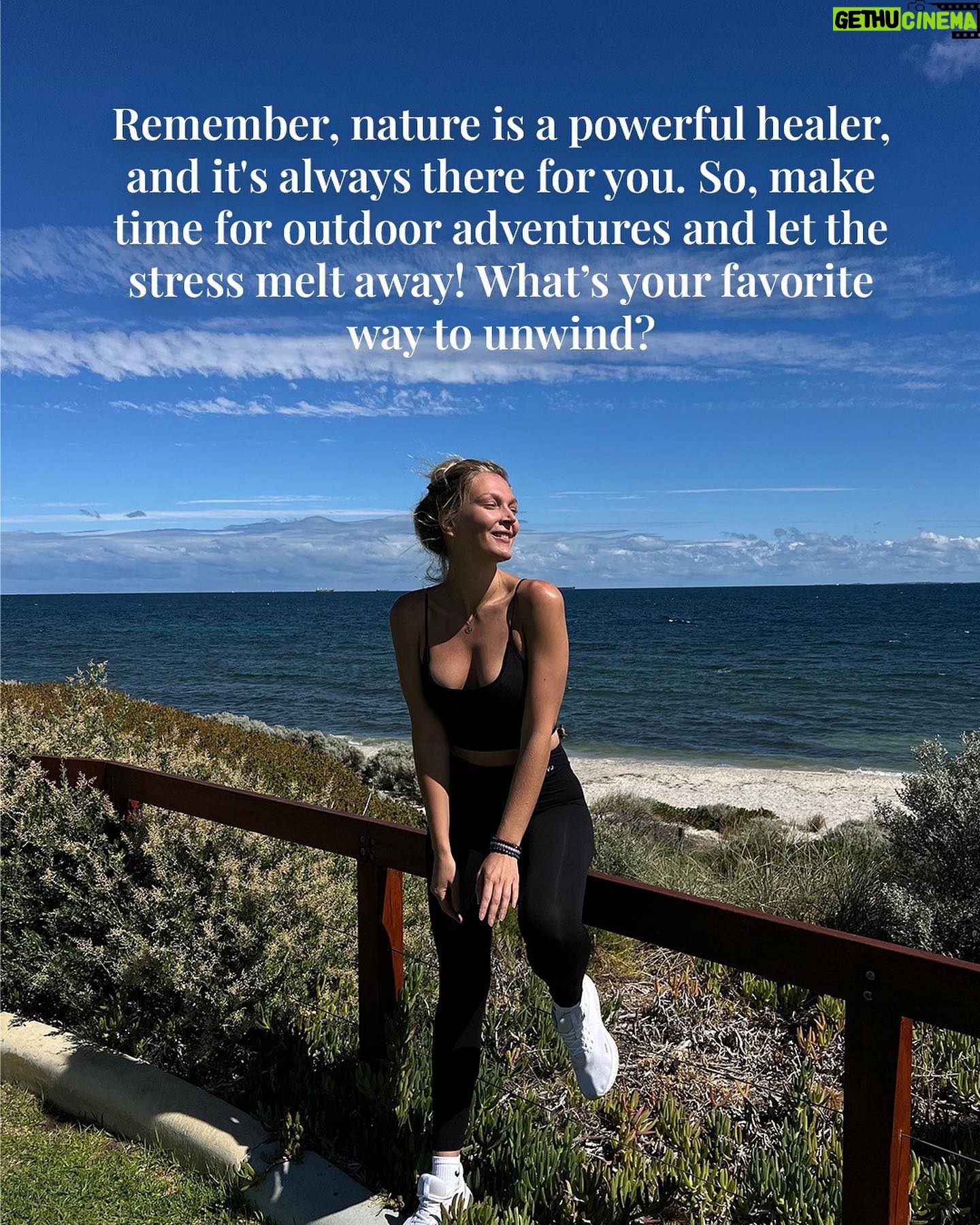 Victoria Jancke - 3 Likes - "Nature's embrace is the ultimate healer 🌿💚 Spend time outdoors regularly, even if it's just a short walk in the park, to reconnect with nature's healing power and rejuvenate your spirit. #NatureHeals #FindYourBalance #HealingPowerOfNature"