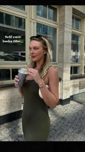 Victoria Jancke Instagram - Embrace self-love and indulge in the magic of treating yourself! 🌟💕 Remember, a simple yet powerful tip for self-love is to prioritize ‘me-time’ regularly. Whether it’s a serene walk in nature, a relaxing spa day, or just unwinding with a good book, cherish those moments that nourish your soul and lift your spirit! ✨ #SelfLove #TreatYourself #metime