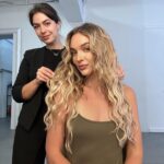 Victoria Jancke Instagram - Getting ready for photoshoot for podcast with @victoria.jancke , hair @cashmere_hair #makeupartist#makeupmiami#hairstylemiami#hairstyle#hairartist