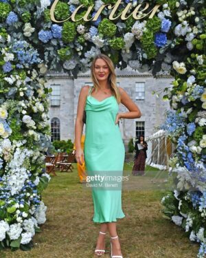 Victoria Jancke Instagram - Thank you for having me @cartier @laurentfeniou and his Grace, The Duke of Richmond and Gordon. What a splendid day. ✨Photo: @davebenett 
#cartier #goodwoodfestivalofspeed #anzeige