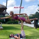 Victoria Jancke Instagram - Acro yoga symbolizes pure trust: Trusting your partner and yourself. 🧘‍♀️ That’s the first time I did Acro yoga in Bali and felt in love with it. Acro taught me to trust again, especially after my breakup and miscarriage I trusted my body, myself and especially men again. Can’t wait to learn more about Acro, myself and my Acro partners 🧘‍♀️ #acroyoga #love Best Acro teacher in Bali @barryboullon 🧘 ✨🦋 Wearing my favorite bamboo yoga clothes @studio.k.yogawear 💕