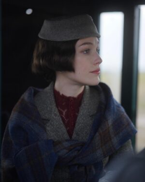 Victoria Pedretti Instagram - Now introducing — #FinnWittrock and #VictoriaPedretti as ORIGIN's August Landmesser and Irma Eckler.

When Nazi Germany denied their freedom to love, August and Irma defied all laws and continued their relationship. Swipe to see behind-the-scenes photos of Finn and Victoria's portrayals of the real-life German couple in #AvaDuVernay's ORIGIN.

#ORIGINMovie opens in theaters January 19. Get tickets at originfilm.com via the link in bio.