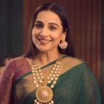 Vidya Balan Instagram - On this auspicious day of Akshaya Tritiya, I am filled with immense joy to extend my warmest wishes to you all, adorned with the blessings of Goddess Lakshmi. May this occasion bring boundless prosperity and happiness into your lives, just as the timeless beauty of @sencogoldanddiamonds jewellery adorns our moments with elegance and grace. Wishing you all an abundant Akshaya Tritiya, brimming with love, prosperity, and the sparkle of cherished memories. With heartfelt love on behalf of Senco Gold and Diamonds! #ad #SencoGoldAndDiamonds #prosperousbeginning #bringhomeprosperity #jewellery #gold #diamond #polki #kundan #trendyjewelleryindia #AkshayaTritiya #KarigariForYoungIndia #FestivalSpecial #poweroftrust #EleganceInEveryDetail #CraftsmanshipForYou #AkshayaTritiyaSpecial