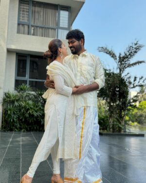Vignesh Shivan Instagram - Happy Vishu and Happy Tamil new year😇😇🙏🏻🙏🏻💥💥 
May God bless u all with lots of love n happiness❤️❤️