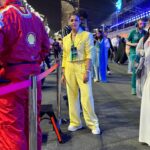 Vignesh Shivan Instagram - First Grand Prix experience ❤️❤️❤️ @f1paddockclub @f1 @saudiarabiangp @jeddahcircuit Event organised by @tarctalent Outstanding Hospitality from the @f1paddockclub #jeddah #ministryofsportsaudiarabia ❤️❤️
