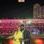 Vignesh Shivan Instagram - First Grand Prix experience ❤️❤️❤️ @f1paddockclub @f1 @saudiarabiangp @jeddahcircuit Event organised by @tarctalent Outstanding Hospitality from the @f1paddockclub #jeddah #ministryofsportsaudiarabia ❤️❤️