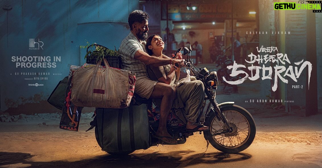 Vikram Instagram - சம்பவம் loading. #veeradheerasooran