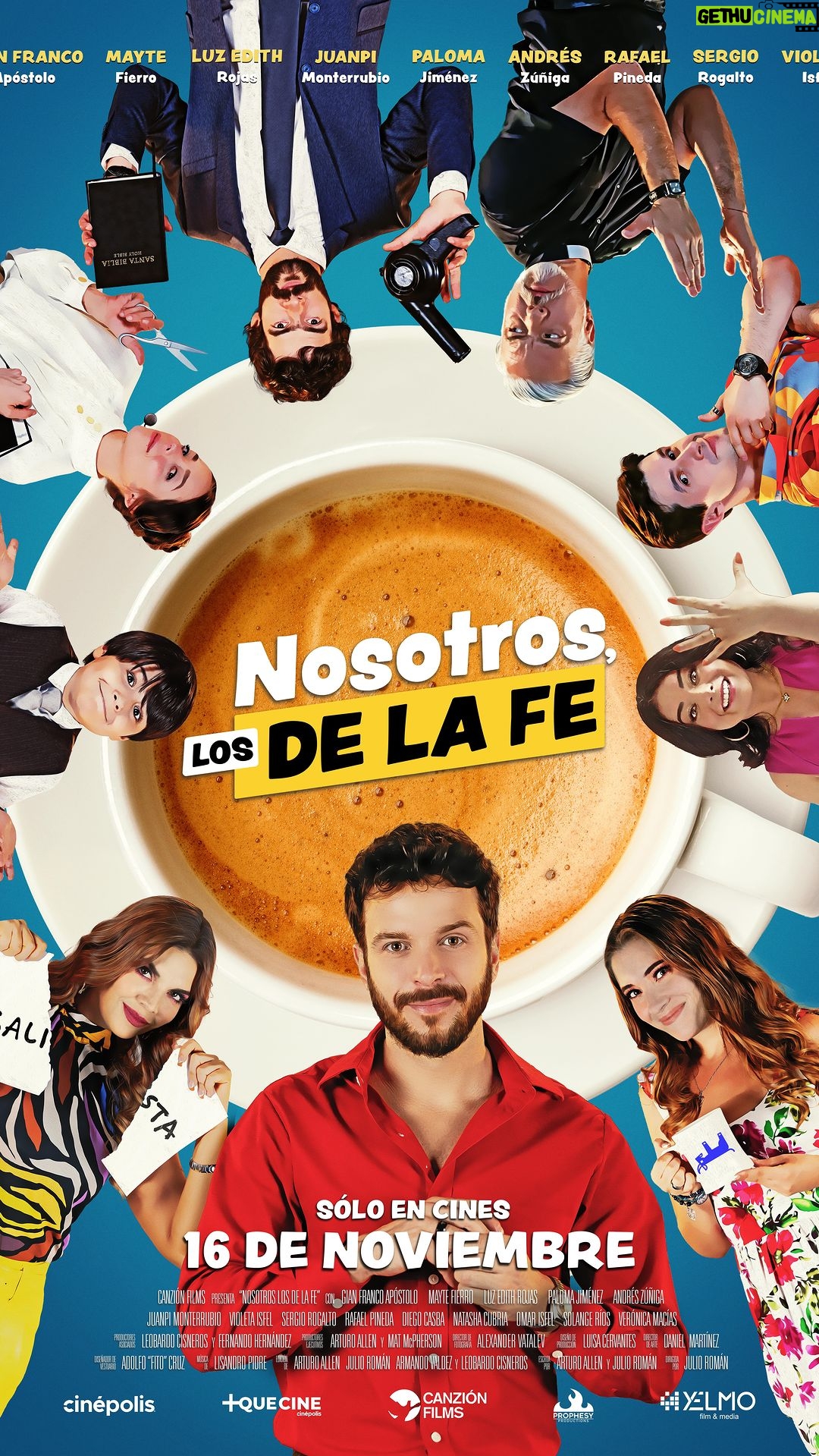 Violeta Isfel Instagram - Por fin puedo contarles de esta divertida película 🍿 🎥 Me siento muy orgullosa y feliz de formar parte del elenco de “NOSOTROS LOS DE LA FE” @nosotroslosdelafe Estrena este 16/Nov/2023 en @cinepolismx Es hermoso compartir créditos con mi hijo @omar.isfel y mi mejor amiga @luz.edith.rojas los amo ❤️ que hermosa experiencia pudimos compartir. NOS VEMOS EN EL ESTRENO #violetaisfel #pelicula #cinepolis #nosotroslosdelafe #cine Mexico City, Mexico