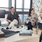 Violeta Isfel Instagram - Esta tarde en #LaEntrevista una charla llena de recuerdos que los trasladaran a una de las mejores épocas de su vida, la infancia. ESTRELLAS INFANTILES, ÍDOLOS con los que CRECIMOS 📺🎤🧒👧💙 @lalujans @yuremrojas @martinricca1 @violetaisfel @fabianchaveztv @2000sxsiempre #Publicidad