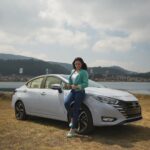 Violeta Isfel Instagram - ¡Heeey mis amores! Vean que hermoso es el #NissanVERSA 😍 #EstoEsNissan @nissan_mx Mexico City, Mexico