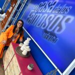 Violeta Isfel Instagram - ¿Cómo me vería en @lacasadelosfamososmx? ¿Te imaginas? Subimos a la mini casita de los famosos en #televisa un día que @albertanoficial y yo promocionamos @principebarriof tenia las fotos y no te las había compartido. ¿Que foto te gusto más? #violetaisfel #lacasadelosfamososmx Televisa San Ángel