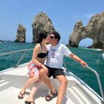 Violeta Isfel Instagram - #tbt Mi esposhito @rb7802 me rapto hace unas semanas a #loscabos. Él no conocía este hermoso lugar, me encanto poder compartir juntos momentos maravillosos. Gracias amor por este regalo de cumpleaños, siempre estar al pendiente de mi y recordarme que el descanso es muy importante #teamo ¿Conoces #loscabosmexico? ¿Que es lo que más te gusta? #VioletaIsfel #esposos #vacaciones Arco do Cabo San Lucas