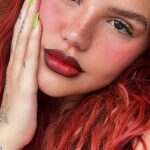 Virgínia Wanderley Instagram - 🧛‍♀️ Vapire Lips 🧛‍♀️ combinou mt com meu cabelinh ❤️‍🔥 usariam?