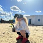 Vitória Falcão Instagram - parece que eu ainda tou lá um pouco