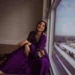 Vrushika Mehta Instagram – Caption this for me please💜