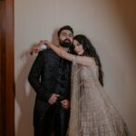 Vrushika Mehta Instagram – The magic of dance and love at our sangeet! 💖✨ Finding that perfect someone who can match my vibe and also dance to SRK songs like a dream made the day even more special. ❤ Grateful to everyone who poured their heart, soul, and dance moves, turning our day into a beautiful memory. Thank you for making it truly magical! 🌟💃
.
Captured by: @smaryafilms 
Wearing: @asopalav 
Designed & Managed by: @faith13_events 
#rabhdivrushyy #sangeet