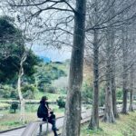 Wan-Ting Tseng Instagram - 跟我的bubu上演冬季戀歌 #走春 #北埔 #落羽松