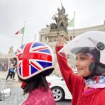 Wan Sharmila Instagram - -Patrolling Rome city with the vrooms 🏎️ . Syok gile!🥰 -And stop for kopi2. Baru lala tahu org di Italy akan order di bar dan terus minum one shot laju2 and bayar and ciao. Before that dorang diberi one glass of water. -And had pizza at Orange Garden and Lala pun ciao! #rome #italy