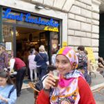 Wan Sharmila Instagram - -Patrolling Rome city with the vrooms 🏎️ . Syok gile!🥰 -And stop for kopi2. Baru lala tahu org di Italy akan order di bar dan terus minum one shot laju2 and bayar and ciao. Before that dorang diberi one glass of water. -And had pizza at Orange Garden and Lala pun ciao! #rome #italy