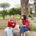 Wan Sharmila Instagram - -Patrolling Rome city with the vrooms 🏎️ . Syok gile!🥰 -And stop for kopi2. Baru lala tahu org di Italy akan order di bar dan terus minum one shot laju2 and bayar and ciao. Before that dorang diberi one glass of water. -And had pizza at Orange Garden and Lala pun ciao! #rome #italy