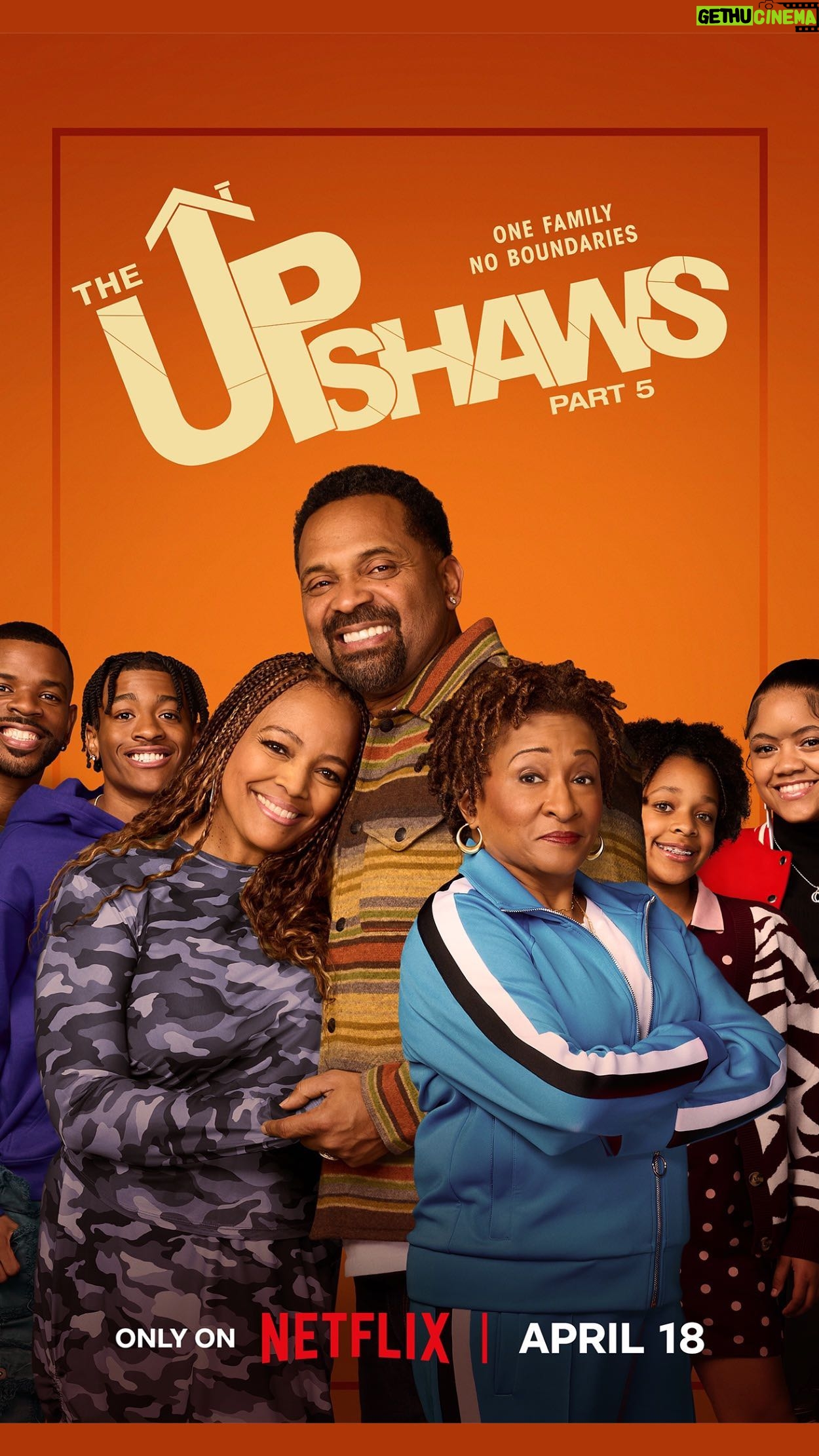 Wanda Sykes Instagram - One family. No boundaries. #TheUpshaws are back, Part 5 premieres April 18! @netflixisajoke