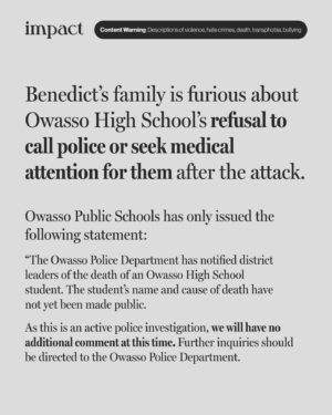 Wanda Sykes Instagram - No child (and no one) should experience this. #NexBenedict should be alive today. This is heartbreaking, and outrageous. Confused why the supervisors who were there to protect ALL students could not extend grace in protecting them. It’s been 25 years since Matthew Shepherd. I will continue saying we must protect trans kids. 

h/t @erininthemorning / @impact