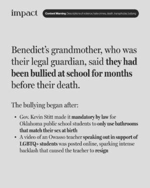 Wanda Sykes Instagram - No child (and no one) should experience this. #NexBenedict should be alive today. This is heartbreaking, and outrageous. Confused why the supervisors who were there to protect ALL students could not extend grace in protecting them. It’s been 25 years since Matthew Shepherd. I will continue saying we must protect trans kids. 

h/t @erininthemorning / @impact