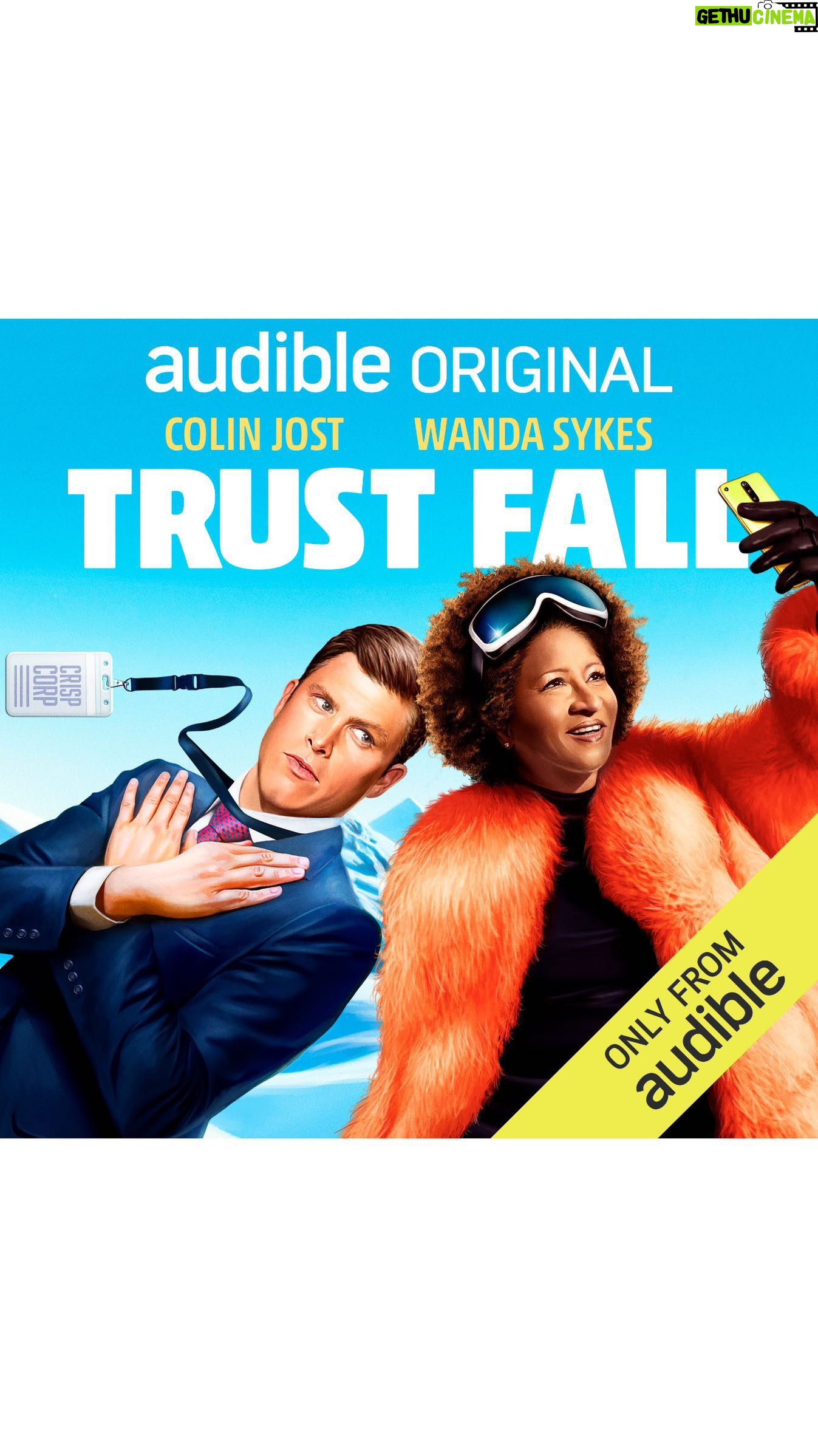 Wanda Sykes Instagram - It’s Bring Your Catfish To Work Day! Join our company retreat in Aspen with me and @ColinJost in our new audio series, TRUST FALL. It’s only on @audible_com! Also this cast! @CecilyStrong, @JayPharaoh, @mrChrisParnell, @nph, @heidilgardner, and @michaelurielikesit! 🎧 https://adbl.co/trustfall