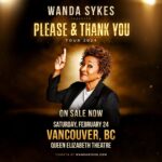 Wanda Sykes Instagram - I’ll be in Vancouver for @justforlaughs this Feb 24th! Richmond we got a second show added to Mar 16th Tickets at wandasykes.com! #pleaseandthankyou