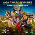 Wanda Sykes Instagram - @HistoryOfTheWorld part 2 was nominated for Best Comedy/Variety Sketch Series by the WGA! Congrats to our incredible cast and crew. Huge thank you to everyone who enjoyed it and of course, Mel Brooks. @wgawest @wgaeast