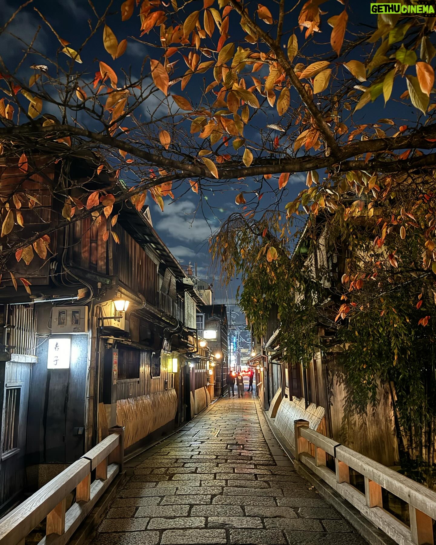 Wanida Termthanaporn Instagram - Falling in love with Kyoto by the night 😍