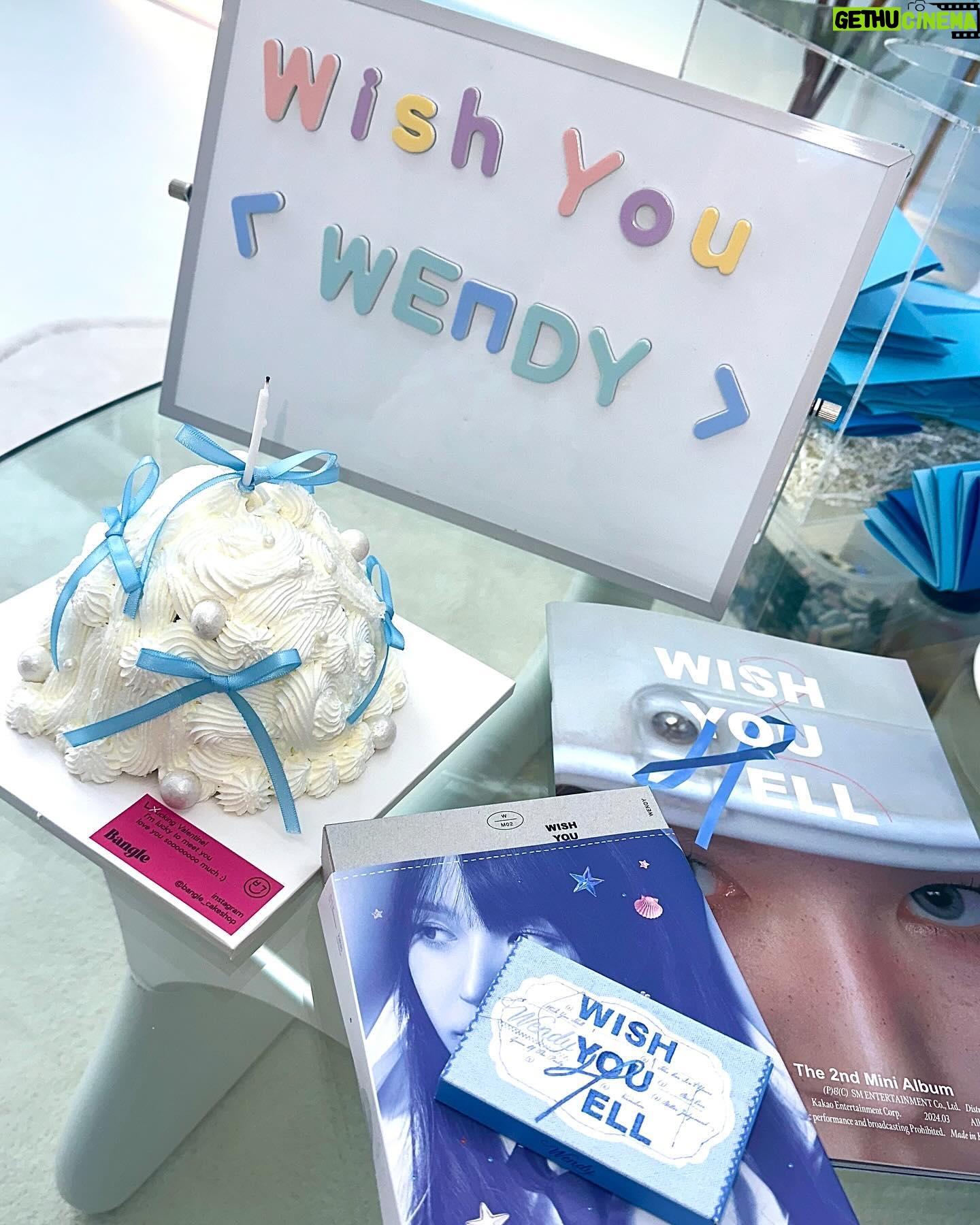Wendy Instagram - 🩵Wish You Hell, Wish You Well🩵 & Wish You WENDY😛