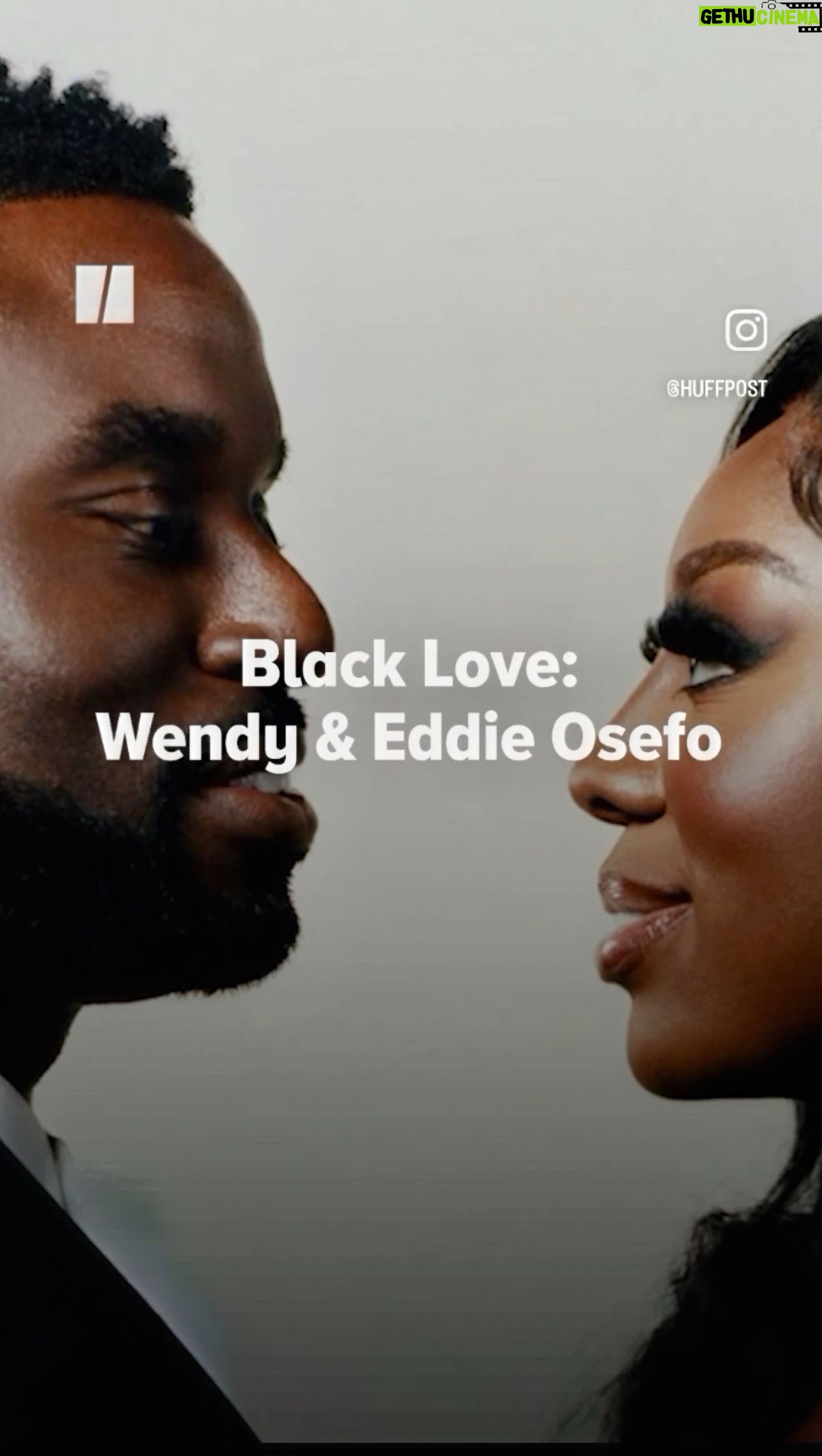 Wendy Osefo Instagram - Thank you @huffpost for featuring myself and @iameddieo in the #BlackLove piece. Click link in my bio to read the full article and video 🖤.