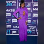 Wendy Osefo Instagram – It’s giving HOLY GHOST FIYAH & THUNDERSTORM AMEN🔥 Join me and my mama @iyomokuzu on @bravowwhl tonight at 10PM after an all new episode of #RHOP. You don’t want to miss it 💜😉
Hair: @dallasdyvitoi
Makeup: @already_perfect
Styling: @shenell.welch
Dress: @laquan_smith
Shot & edited: @iloswork
