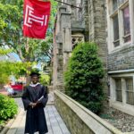 Wendy Osefo Instagram - It’s a GRADUATE!! Congrats to the baby of the family— my little brother Jordan on graduating from college! I remember holding you in my arms when I moved into my college dorm and now, here you are graduating from the same college 🥹. I am so so proud of you!! Can’t wait to see what you accomplish next 🎉👨🏾‍🎓 #ClassOf2024 #TempleUniversity … Also, shout out to my Mama. Who made education a priority in our household. You did it Mom, all your kids are college graduates 🎓🎉