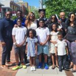 Wendy Osefo Instagram - It’s a GRADUATE!! Congrats to the baby of the family— my little brother Jordan on graduating from college! I remember holding you in my arms when I moved into my college dorm and now, here you are graduating from the same college 🥹. I am so so proud of you!! Can’t wait to see what you accomplish next 🎉👨🏾‍🎓 #ClassOf2024 #TempleUniversity … Also, shout out to my Mama. Who made education a priority in our household. You did it Mom, all your kids are college graduates 🎓🎉