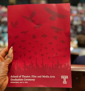 Wendy Osefo Instagram - It’s a GRADUATE!! Congrats to the baby of the family— my little brother Jordan on graduating from college! I remember holding you in my arms when I moved into my college dorm and now, here you are graduating from the same college 🥹. I am so so proud of you!! Can’t wait to see what you accomplish next 🎉👨🏾‍🎓 #ClassOf2024 #TempleUniversity … Also, shout out to my Mama. Who made education a priority in our household. You did it Mom, all your kids are college graduates 🎓🎉