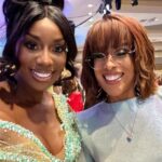Wendy Osefo Instagram - White House Correspondents’ Dinner 2024 🩵 #NerdProm #WHCD — Dress: @elarosesweetweddings Hair: @dallasdyvitoi Makeup: @already_perfect