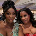 Wendy Osefo Instagram - White House Correspondents’ Dinner 2024 🩵 #NerdProm #WHCD — Dress: @elarosesweetweddings Hair: @dallasdyvitoi Makeup: @already_perfect
