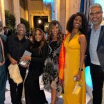Wendy Raquel Robinson Instagram - When your sister gets honored and 'mister' shows up, it's a party! I'm so proud of @niecynash1 she was honored as the 2023 #VisibilityAward🌈recipient @familyequality My #WCW stirring up 'good trouble' always in ALL WAYS❤️late post😱 #ProudPresenter #ColemanDomingo✨ @thecolorpurplemovie
