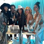 Wendy Raquel Robinson Instagram – Comfortable in my skin, Cozy with who I am, COZY! I had an EPIC time at #Renaissance #Sofi my Virgo sis @beyonce is a FORCE! To celebrate her artistry on her birthday made it even more that special. What a #Queen🐝 #Beyonce #BeyDay
•
•
💋: @pinkieglossmakeup 
💇🏾‍♀️: @hairbychadandre 
📸: @richierich.productions