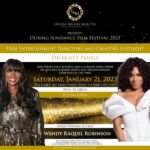 Wendy Raquel Robinson Instagram - At @sundanceorg and sooooo honored to speak with my #SHERO @erickanicolemalone tomorrow at the #SundanceFilmFestival2023 💕 Make sure y’all RSVP. It will be an empowering conversation of “Earning Your Seat at the Table.” Moderated by @iamtabithabrown and @denver_robbins ✨✨ @imvanessawilliams See Y’all There‼️