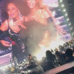 Wendy Raquel Robinson Instagram - Comfortable in my skin, Cozy with who I am, COZY! I had an EPIC time at #Renaissance #Sofi my Virgo sis @beyonce is a FORCE! To celebrate her artistry on her birthday made it even more that special. What a #Queen🐝 #Beyonce #BeyDay • • 💋: @pinkieglossmakeup 💇🏾‍♀️: @hairbychadandre 📸: @richierich.productions